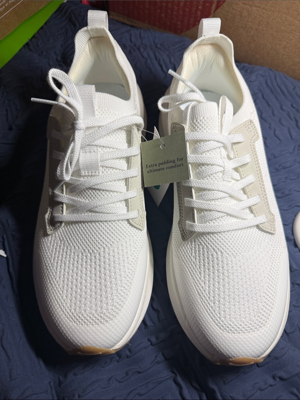 Goodfellow & Co - Men's Lee Knit Sneakers White size 8
Bin 7 #24